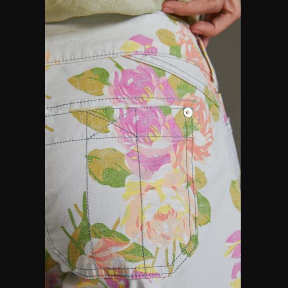 NWT Anthropologie Pilcro Wanderer Low-Rise Shorts - 28 Waist - Picture 4 of 8